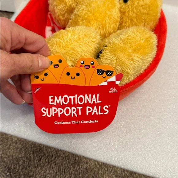 Emotional Support Nuggets Plush Set NWT - Picture 2 of 3